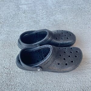 Men's Crocs Classic Clog with Glitter Lining, Size 11